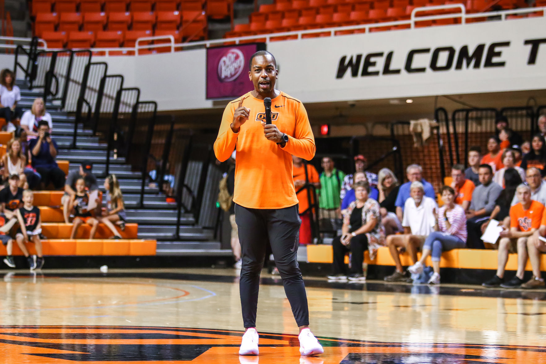 Oklahoma State's open basketball practice